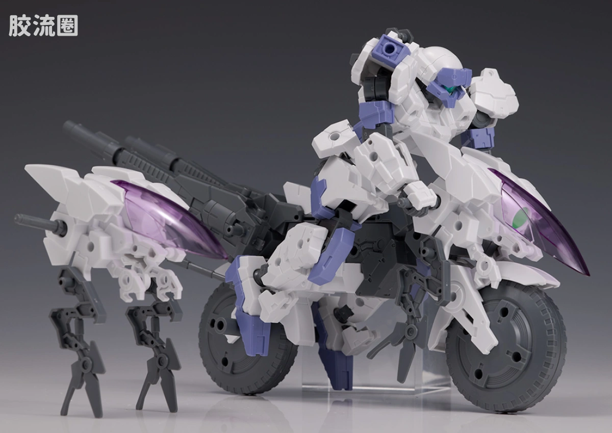 30MM 1/144 Extended Armament Vehicle EV-09 Exa Vehicle(加农机车ver.) - 图片